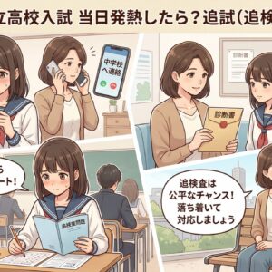 入試当日に発熱したら？埼玉公立高「追試」ガイド