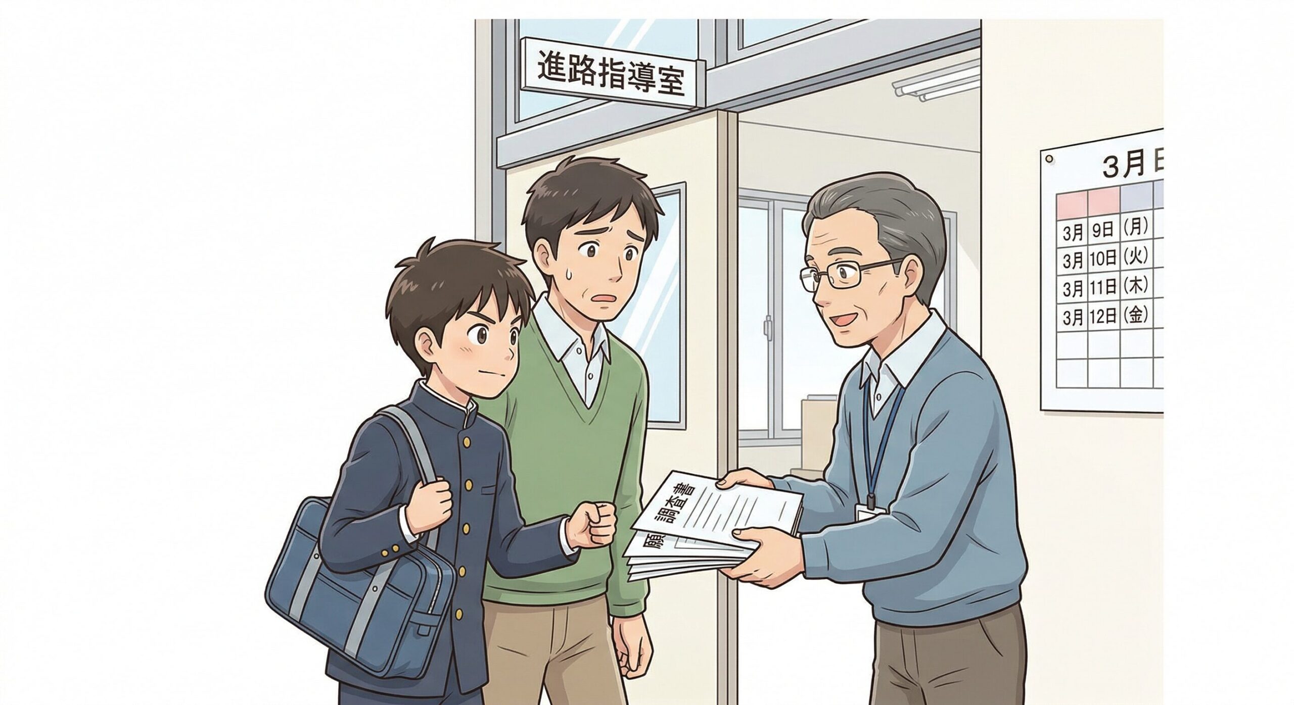 埼玉公立高二次募集手順