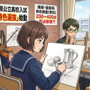 美術音楽科の実技検査