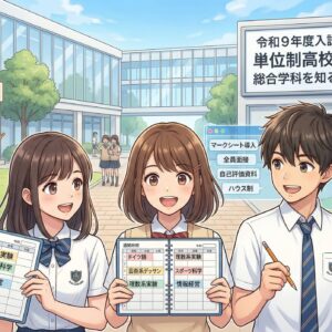 単位制高校入試（伊奈学等）｜普通科との違いは