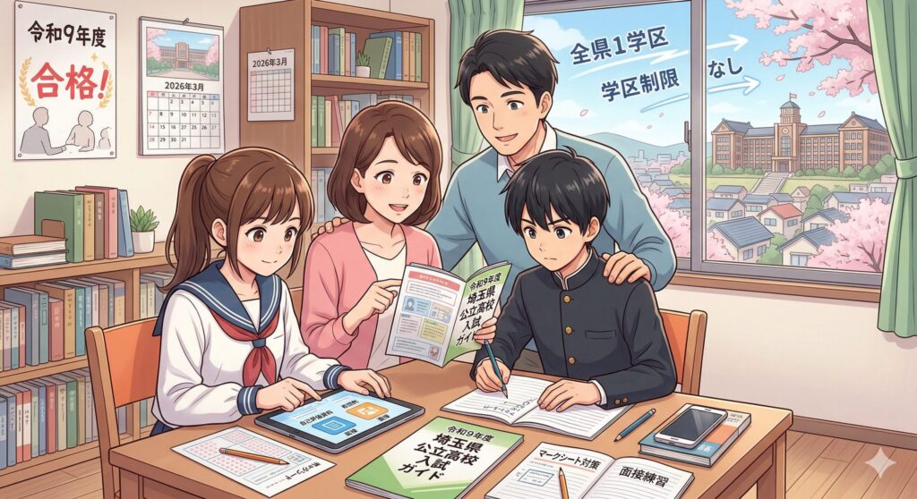 埼玉の学区撤廃で何が変わった？遠くの進学校攻略