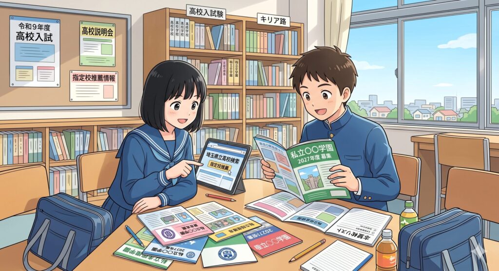 大学指定校推薦枠の多い埼玉県内の高校は？
