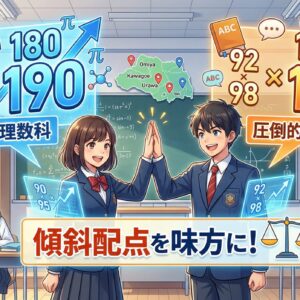 理数科外国語科の傾斜配点｜英数得意は埼玉有利