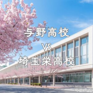 与野高校と埼玉栄高校