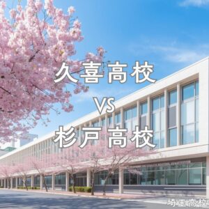 久喜高校と杉戸高校