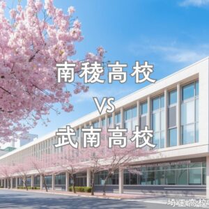 南稜高校と武南高校
