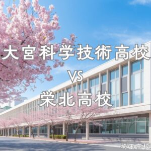 大宮科学技術高校と栄北高校