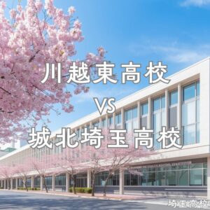 川越東高校と城北埼玉高校