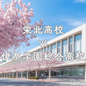 栄北高校と伊奈学園総合高校
