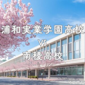浦和実業高校と南稜高校