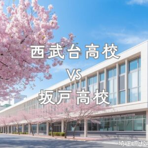 西武台高校と坂戸高校